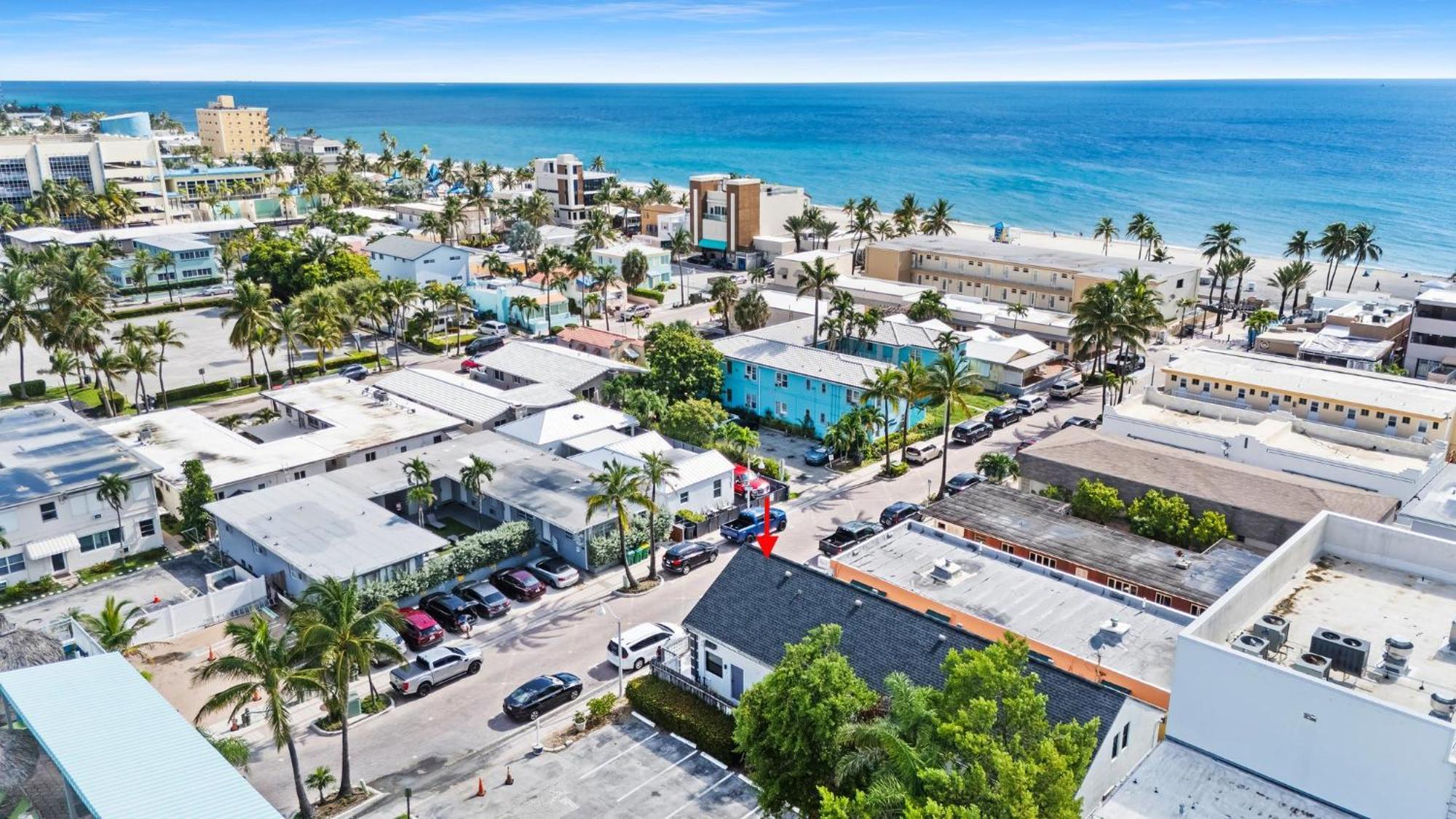 Oceanside Boutique Loft Apt Cozy Beach Unit # 7 Hollywood Eksteriør bilde