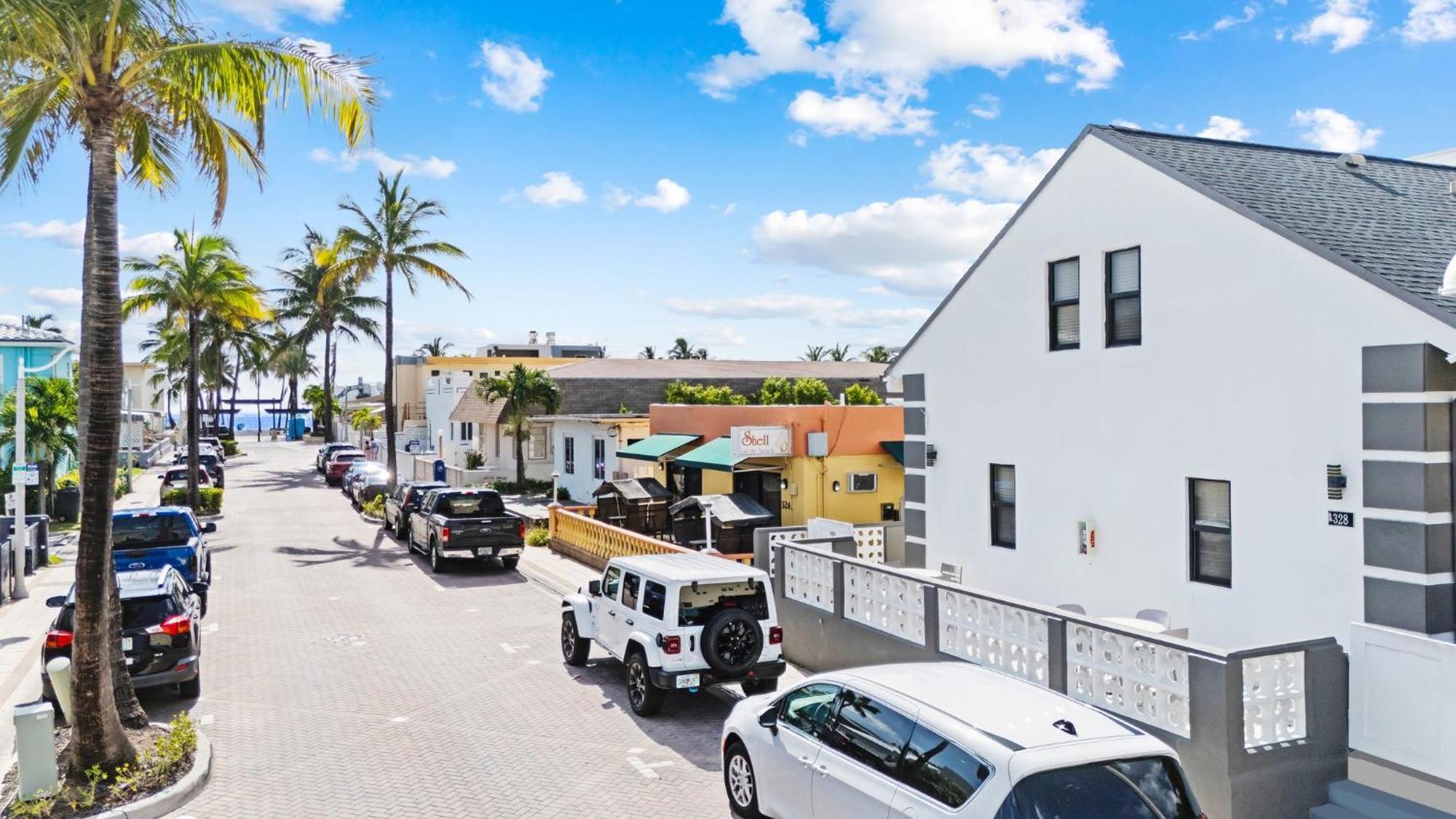 Oceanside Boutique Loft Apt Cozy Beach Unit # 7 Hollywood Eksteriør bilde